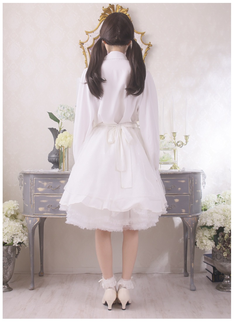 美品　ルネスカート36 パニエ付き 美品 ルネスカート36 パニエ付き