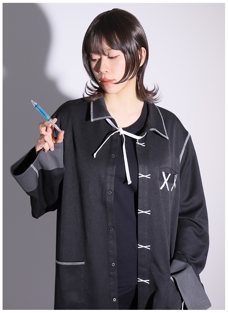 TALK TO ME シャツワンピース ロングシャツワンピース/長袖 - my clozette
