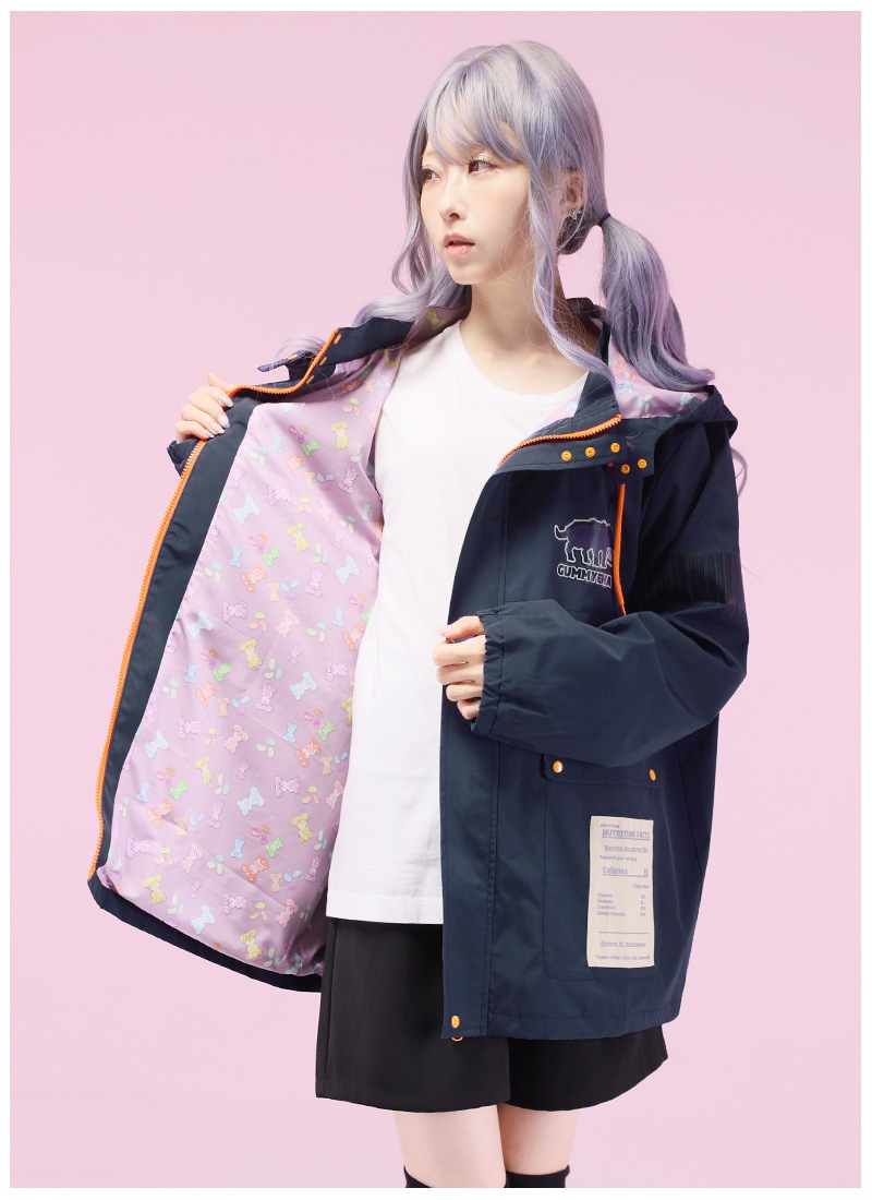 大粒グミエナさんコラボ グミ×ハイエナ ユニセックス マウンテン