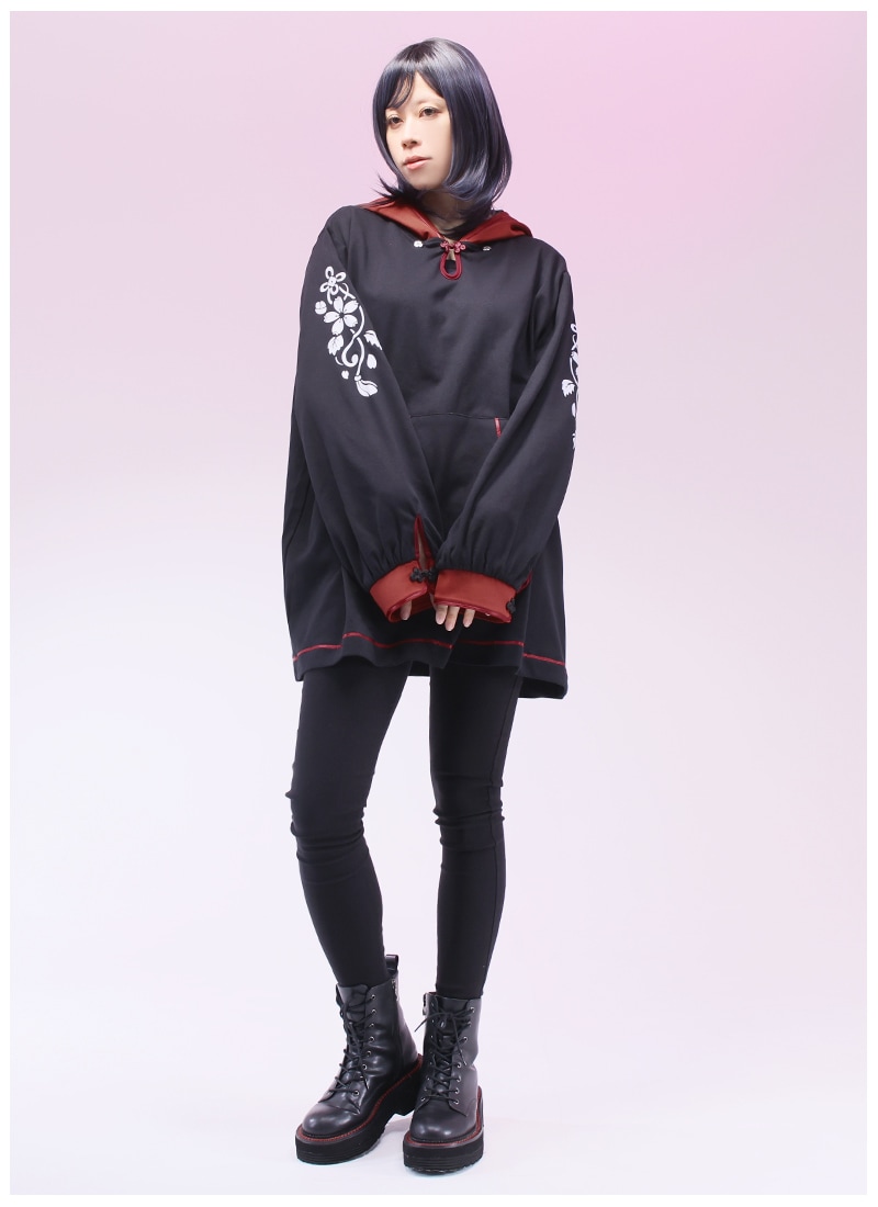 和桜プリントの桜パーカー ｜ Favoriteオリジナル