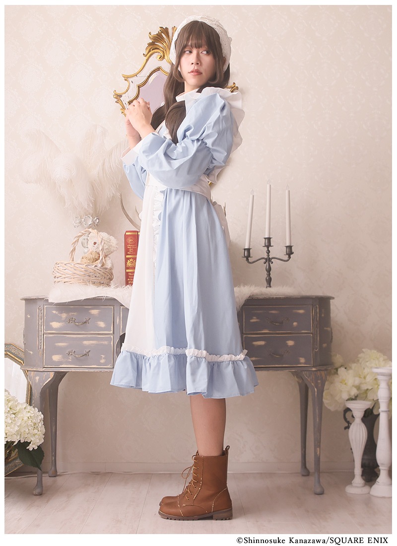 会社と私生活-オンとオフ-コラボ 甘田さんイメージロリータワンピース