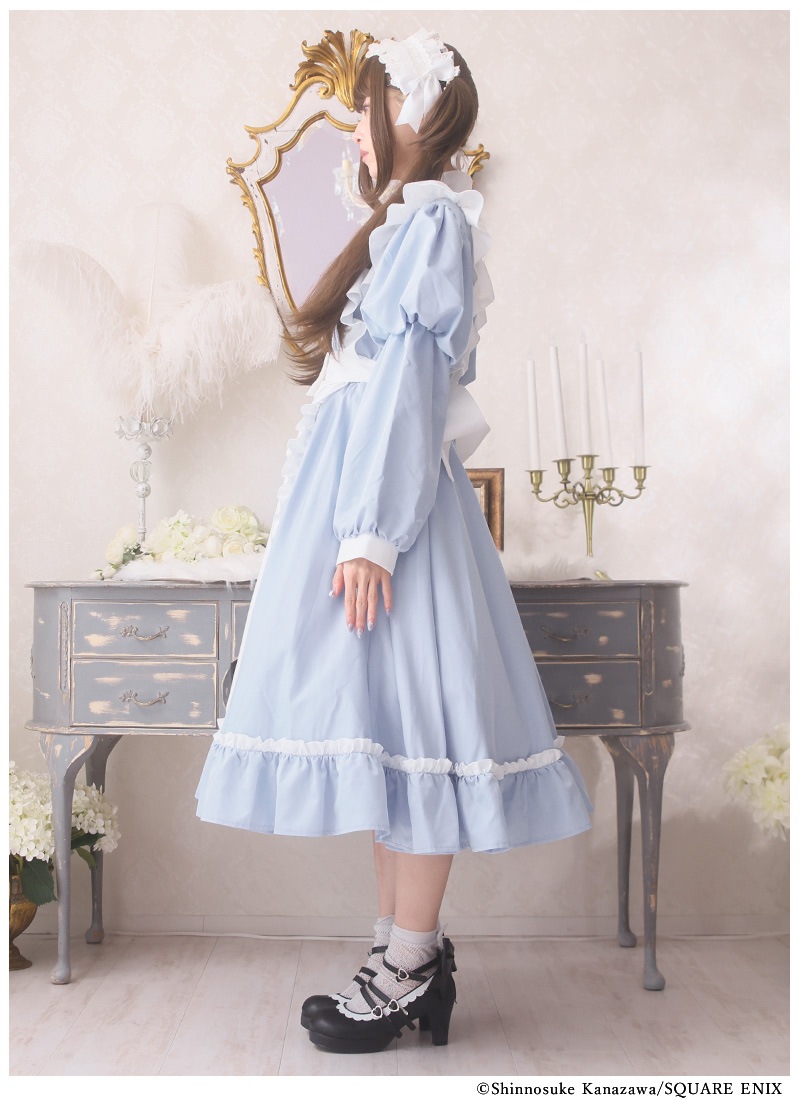 会社と私生活-オンとオフ-コラボ 甘田さんイメージロリータワンピース