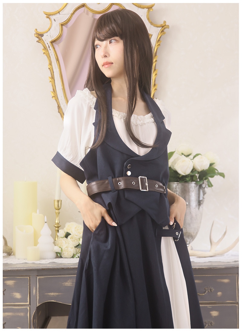 下町ギルドの受付嬢ワンピース デニムVer. ｜ Favoriteオリジナル