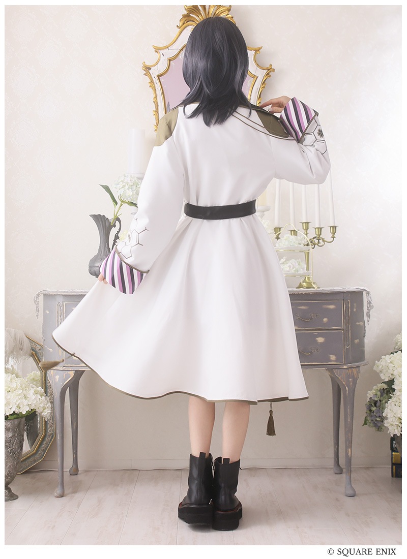 結合男子」コラボ 志献官制服風ワンピース-白- ｜ Favorite