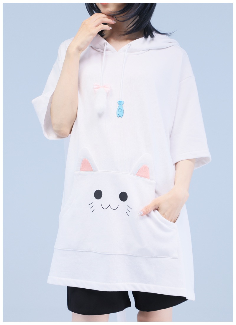 双葉湊音さんコラボ 双葉湊音×Favorite ふたばこみなとの猫パーカー