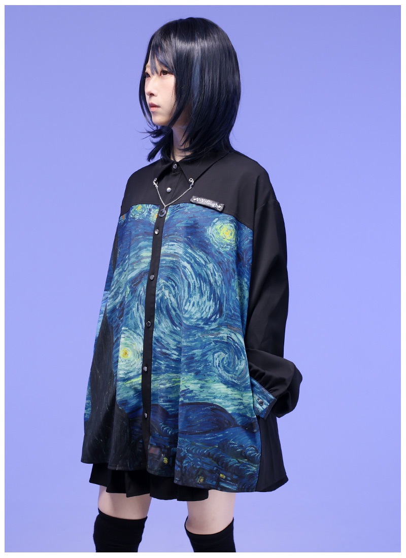 キャンバスシャツ -V. V.ゴッホ- ｜ Favoriteオリジナル