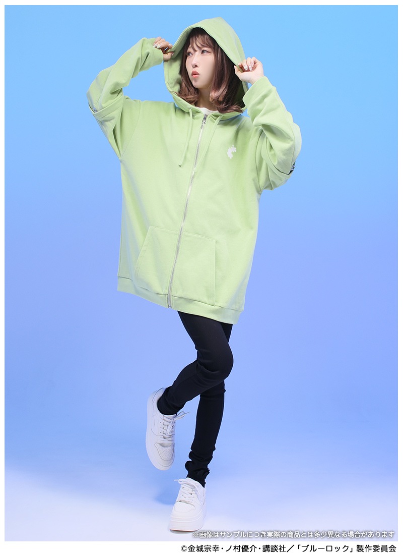 TVアニメ『ブルーロック』×Favoriteコラボ 潔 世一モチーフパーカー