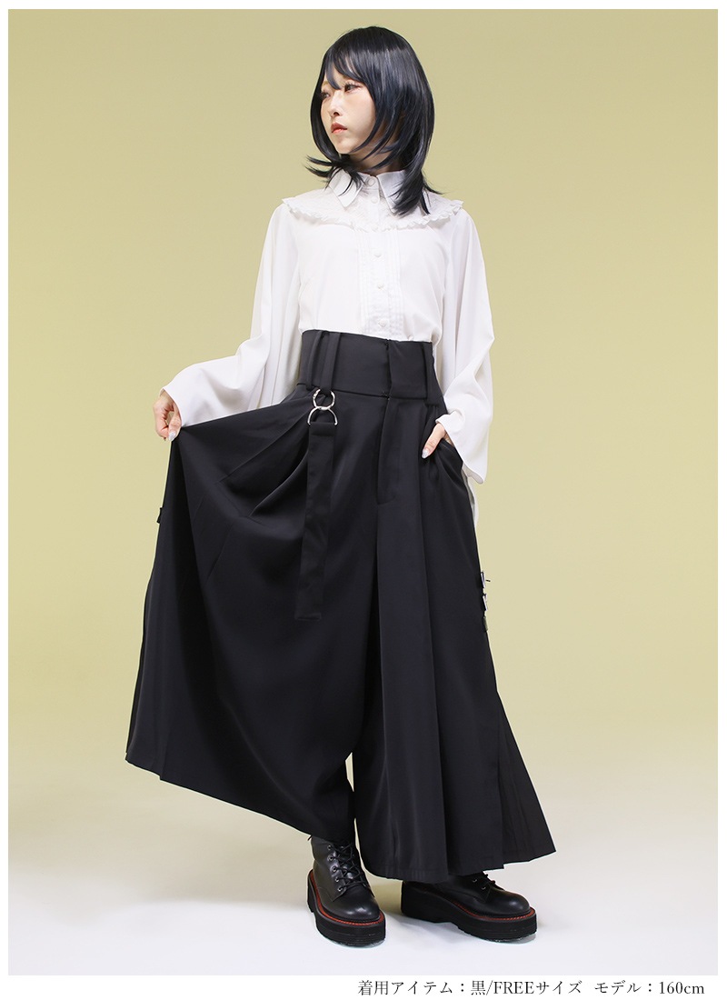 Favorite ボトムス 袴 ユニセックス 和洋折衷 IRO+IRO ボルドー Favorite ボトムス 袴 ユニセックス 和洋折衷 IRO+IRO ボルドー