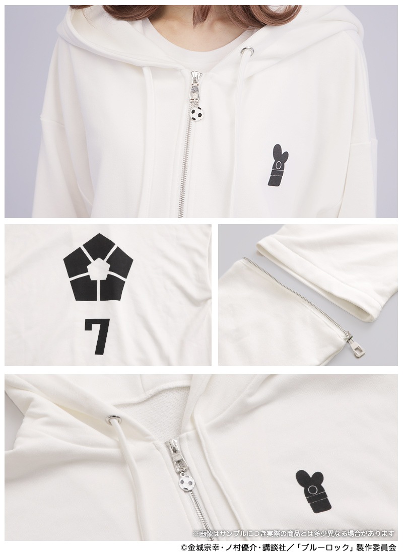 TVアニメ『ブルーロック』×Favoriteコラボ 凪 誠士郎モチーフパーカー
