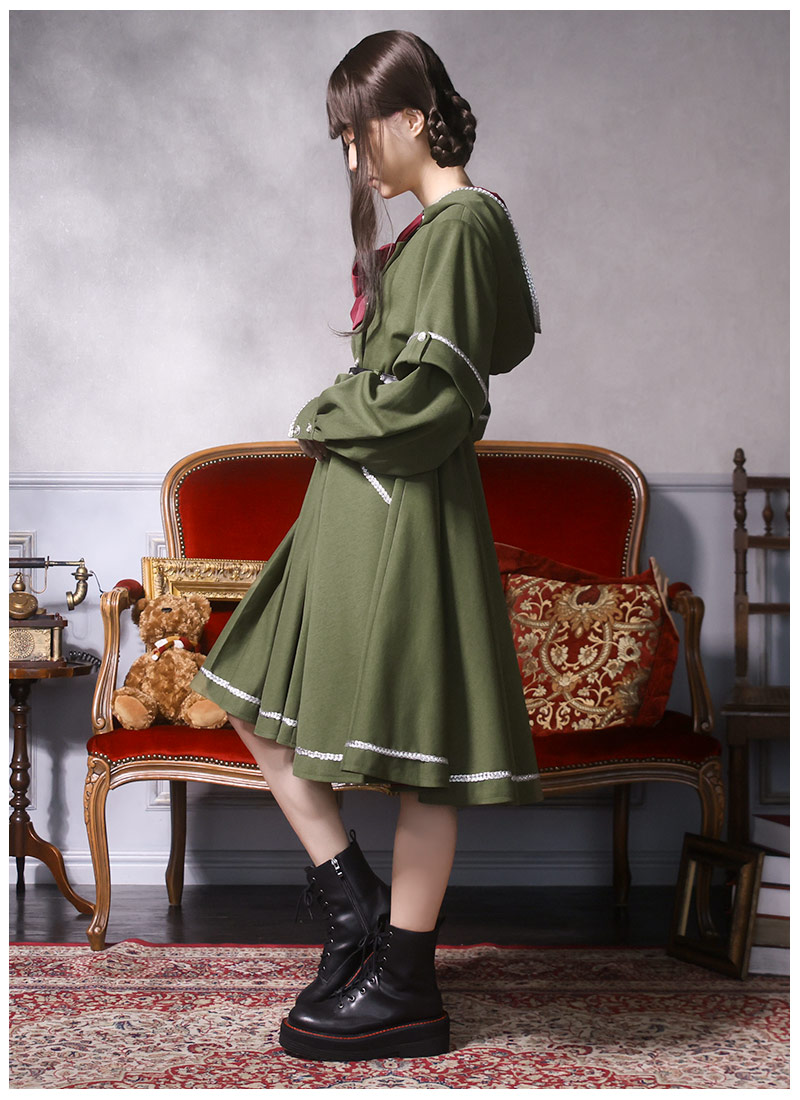 2Way袖＊軍服パーカーセットアップ ｜ Favoriteオリジナル