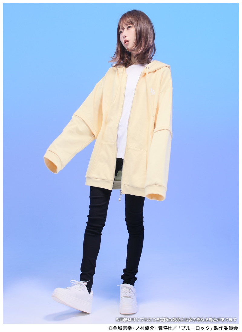 TVアニメ『ブルーロック』×Favoriteコラボ 蜂楽 廻モチーフパーカー