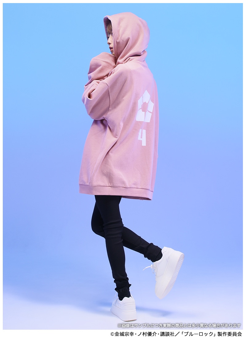 TVアニメ『ブルーロック』×Favoriteコラボ 千切豹馬モチーフパーカー