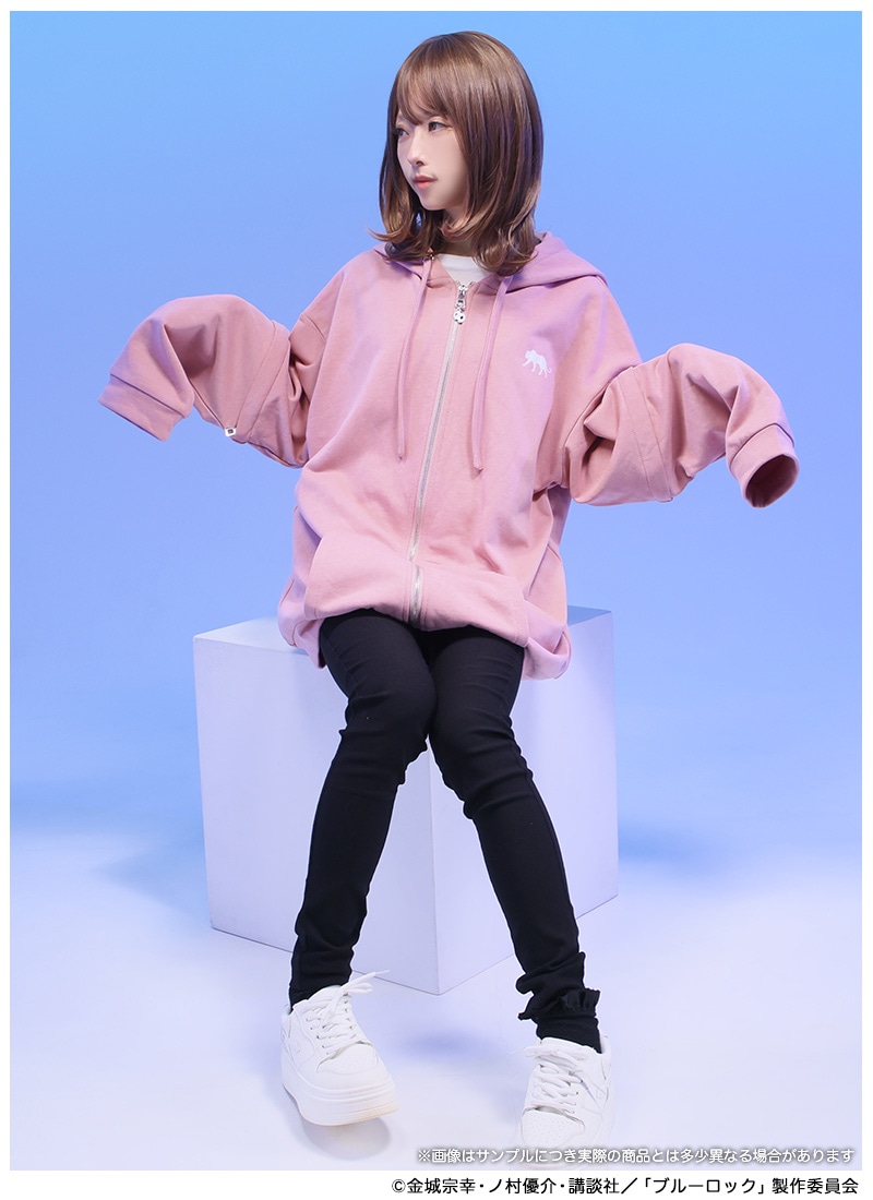 TVアニメ『ブルーロック』×Favoriteコラボ 千切豹馬モチーフパーカー