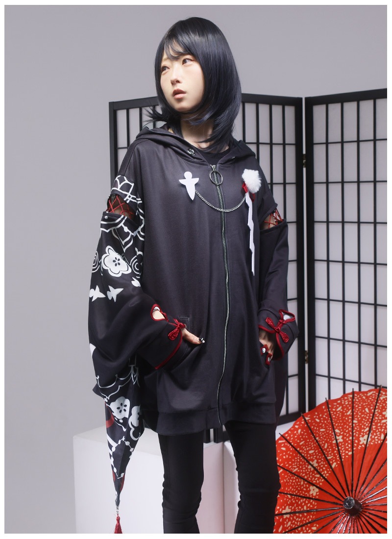 変幻の式神和袖パーカー ｜ Favoriteオリジナル