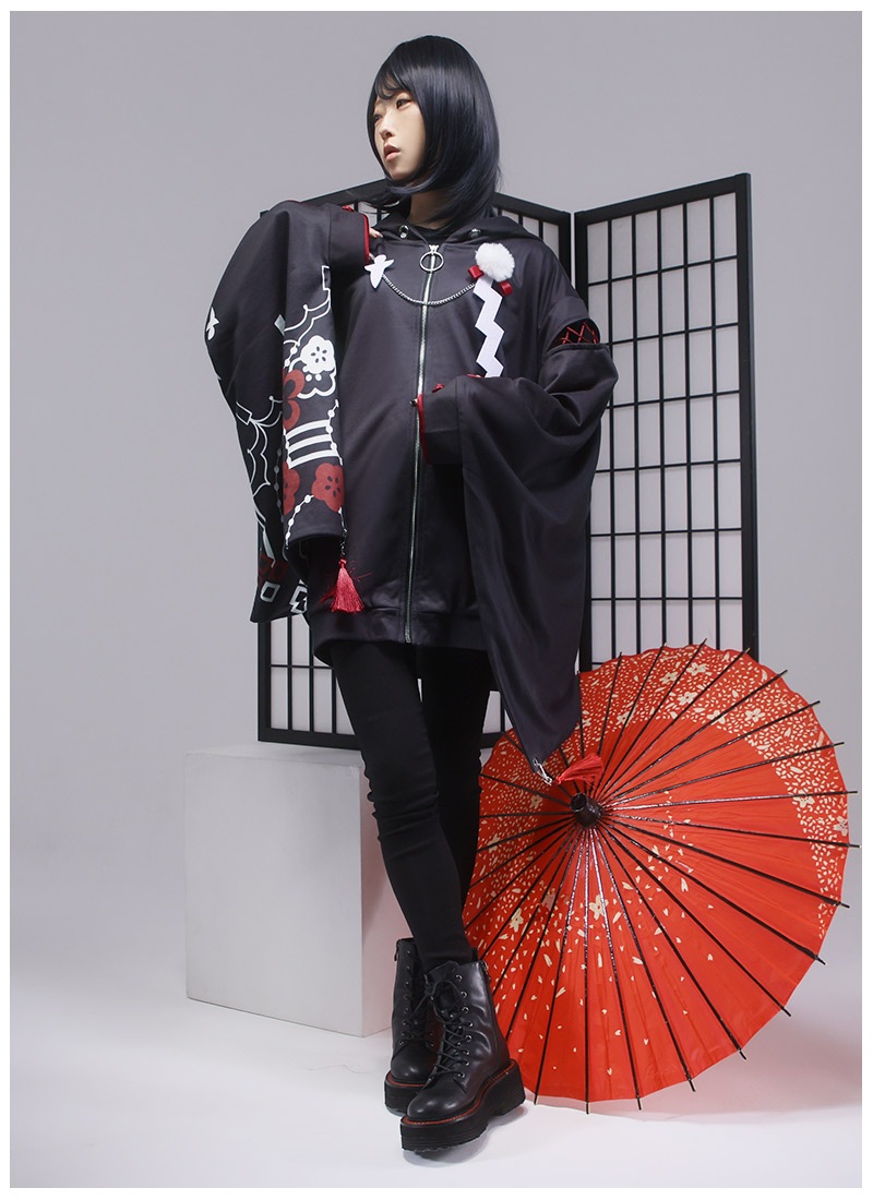 変幻の式神和袖パーカー ｜ Favoriteオリジナル