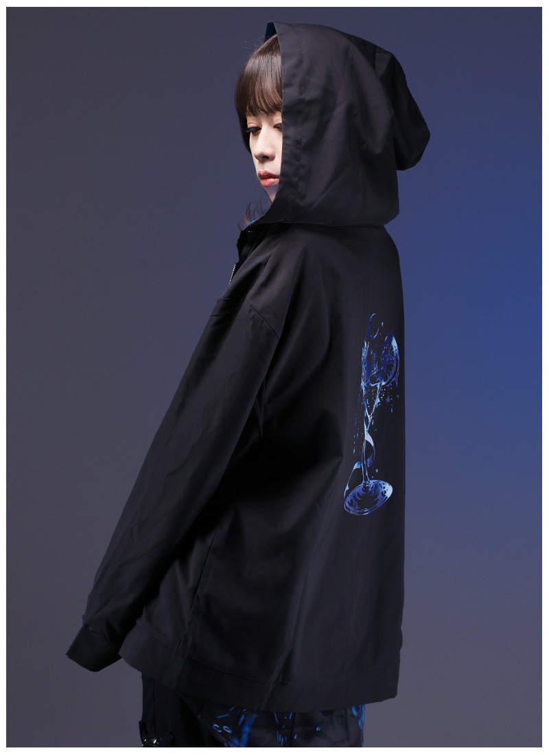 カクテル嗜む都会の夜 パーカー＆シャツセット ｜ Favorite