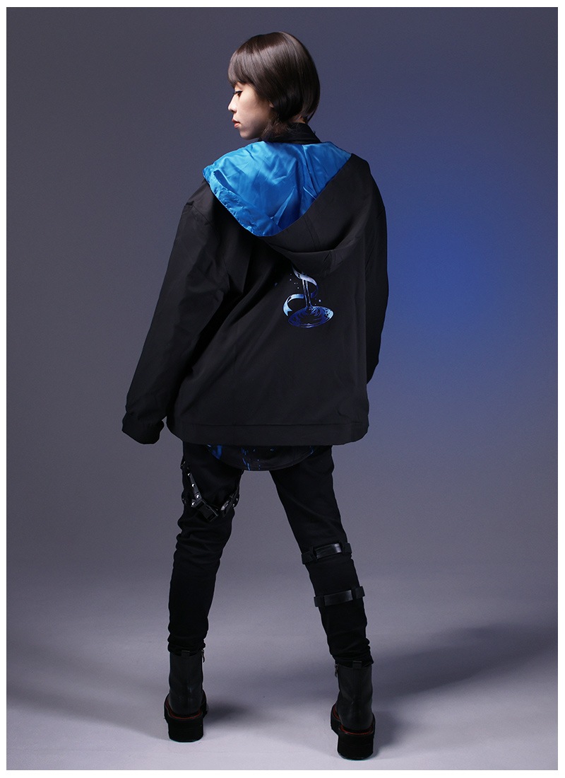 カクテル嗜む都会の夜 パーカー＆シャツセット ｜ Favorite