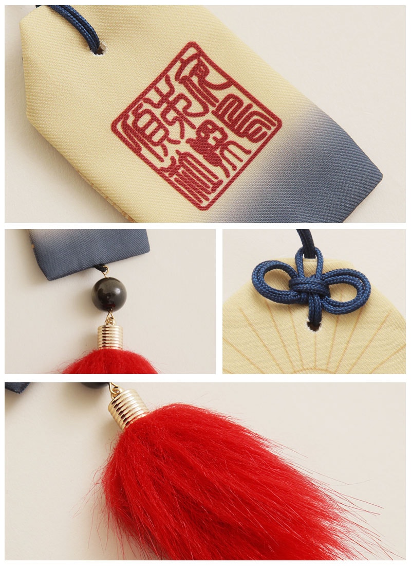 まつげ屋さんコラボ 「ヤドリギあやかし探偵社」ぬえの見守りお守り