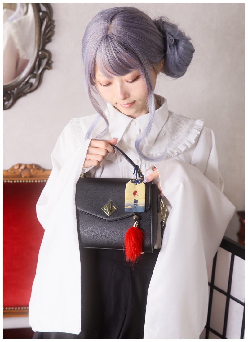 花守 グッズ まつげ屋さんコラボ 「ヤドリギあやかし探偵社」ぬえの見守りお守り