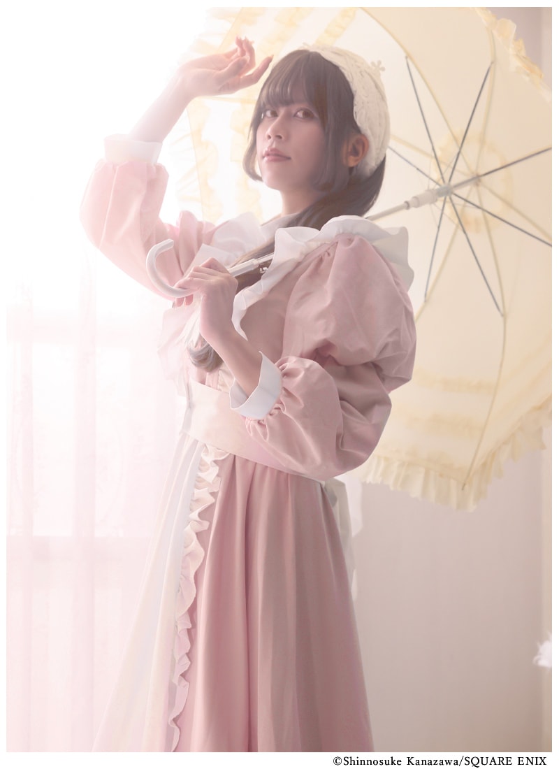 会社と私生活-オンとオフ-コラボ 甘田さんイメージロリータワンピース