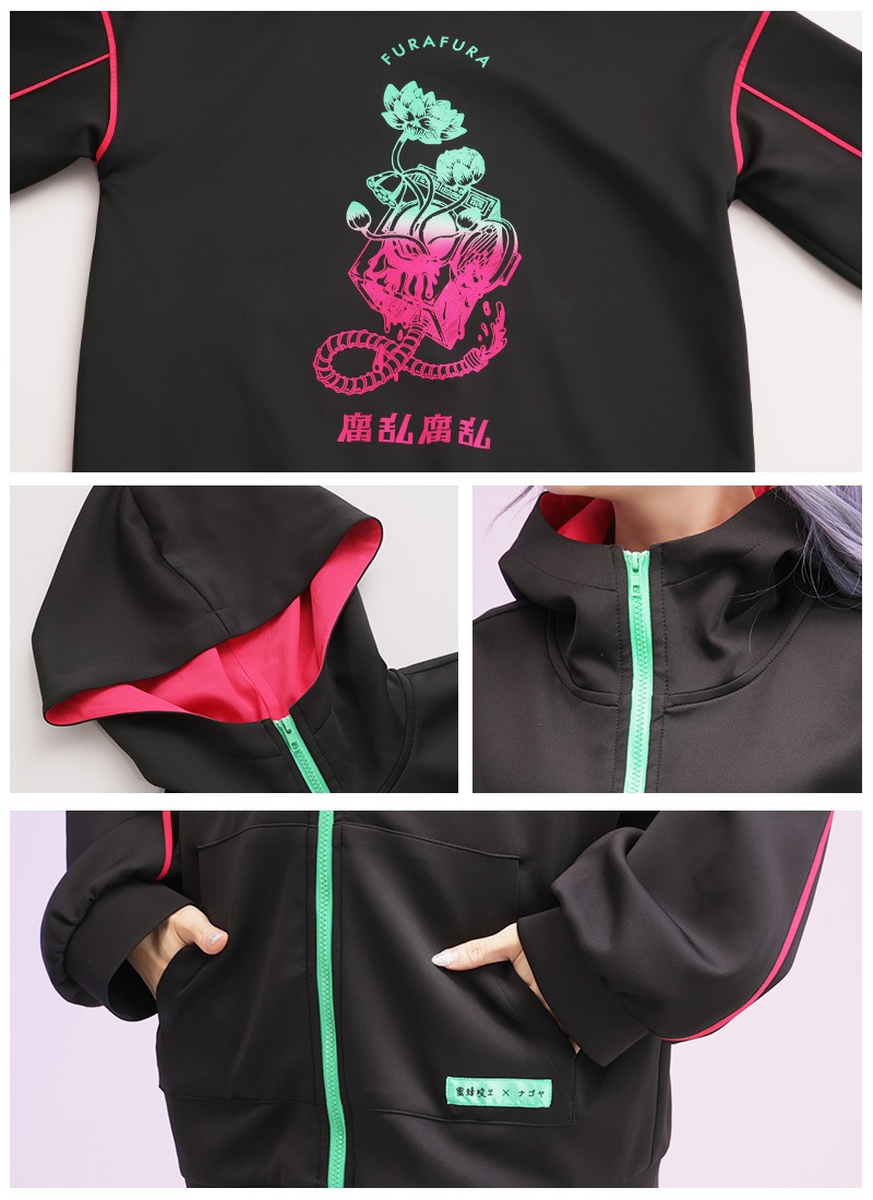 蜜蜂竣工さん×ナゴヤさんコラボ 腐乱腐乱イメージパーカー｜ Favorite