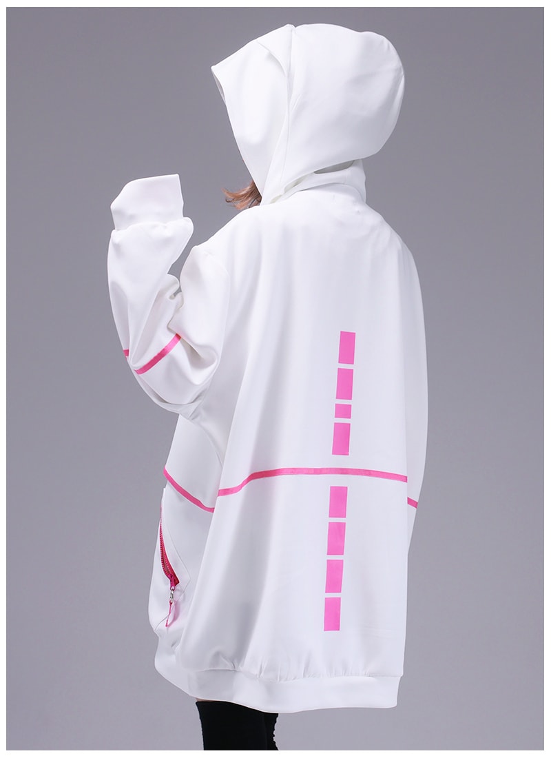 UNISEXネコサイバージャージパーカー ｜ Favorite