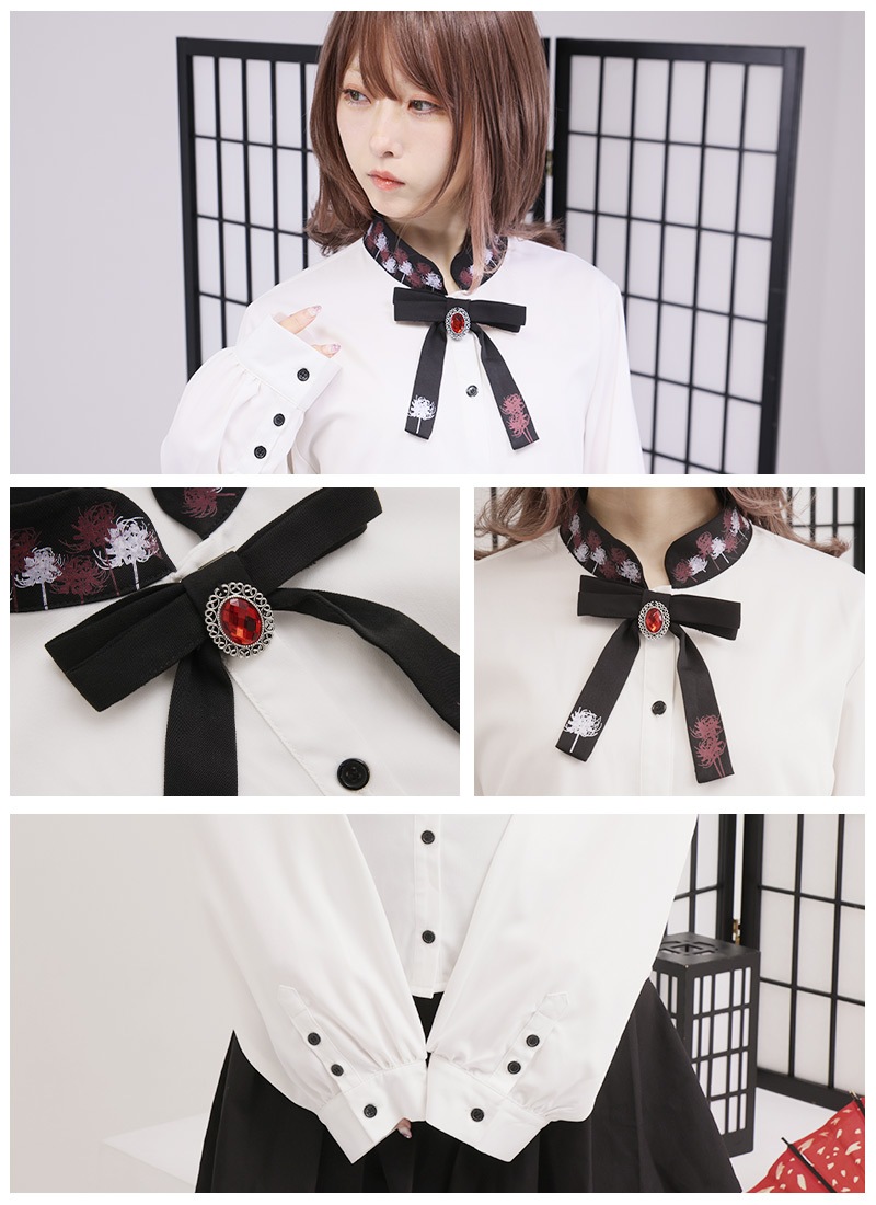 和洋折衷な彼岸花着物モダンセット ｜ Favoriteオリジナル