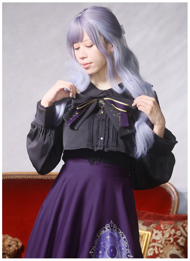 魔法少女 ロリータ デニムセットアップ 月星映す魔女のセットアップ ｜ Favorite