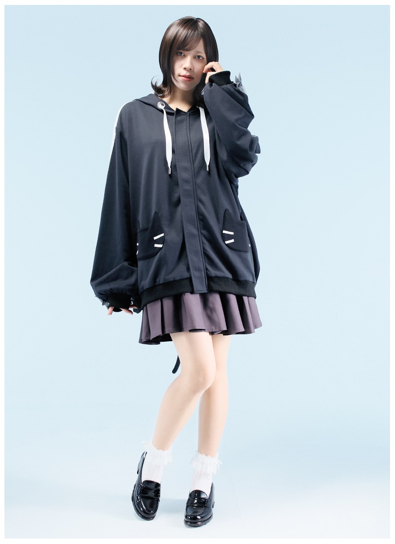 音恋宮さくやさんコラボ ぼくとおそろい！ねこみやぱーかー ｜ Favorite