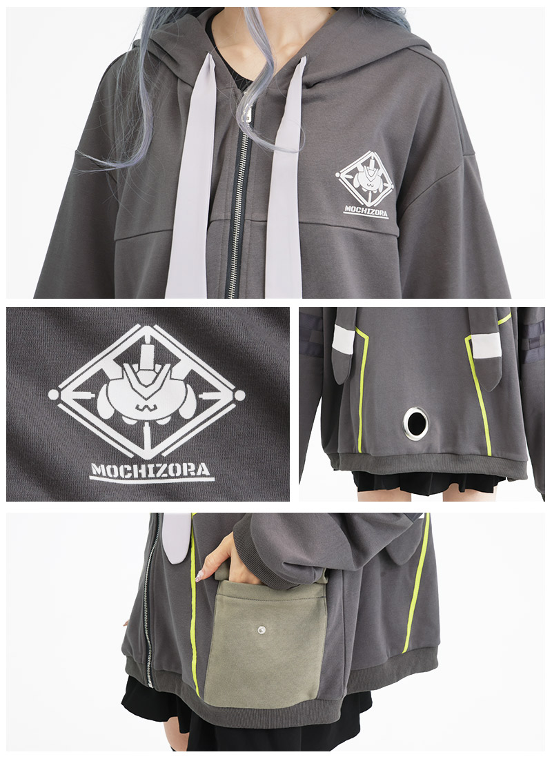 もち子さんさんコラボ もち子さんとおそろいパーカー｜ Favorite