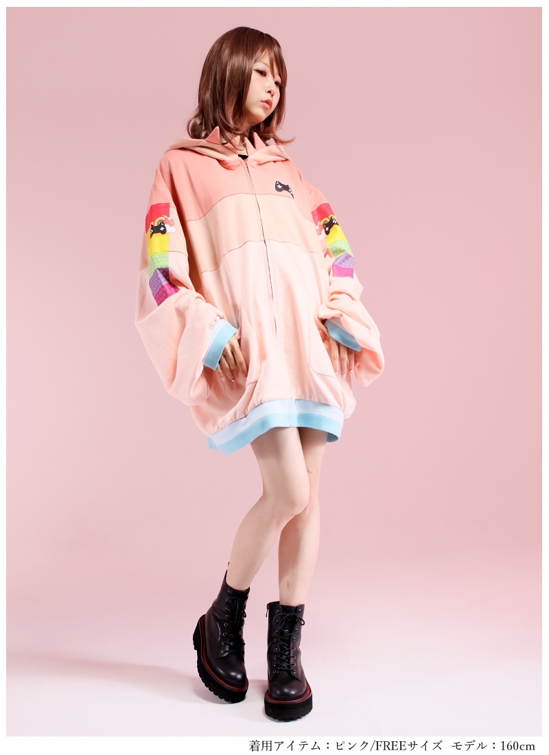 yori パーカー　⭐︎美品⭐︎ ピンク 無地（ピンク） / GYOUZA DESIGN INITIATIVE ( GDI )のパーカー