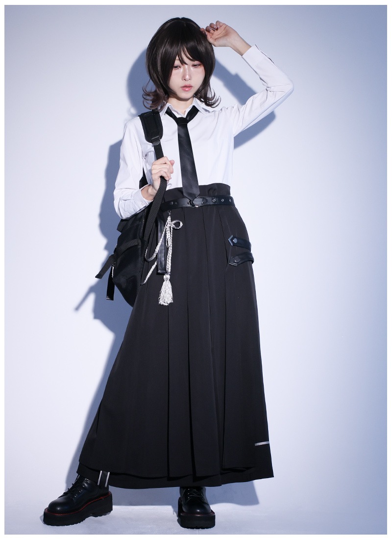 最短即日出荷】軍服風ラップワイドパンツ|Favoriteオリジナル