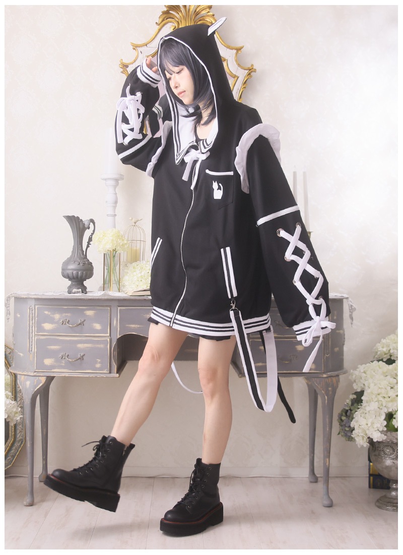 NAT4NEさんコラボ ねこ天使セーラーパーカー ｜ Favorite