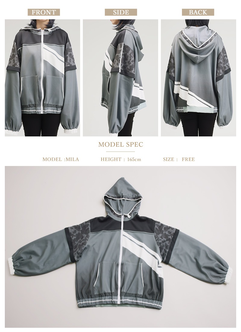 最短即日出荷】ユニセックス パーカー ビッグシルエット＊Favorite