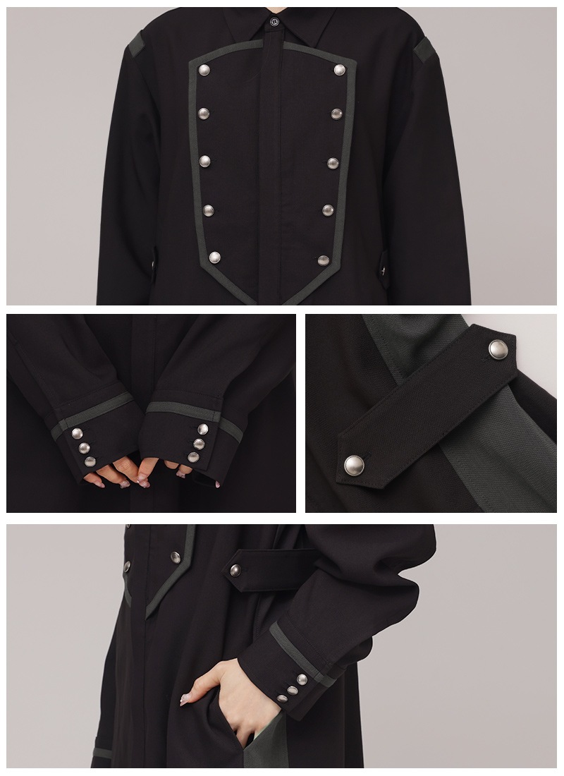 将校の軍服風ロングシャツ ｜ Favoriteオリジナル