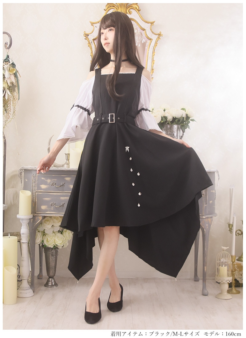 全部選べる福袋対象商品》【最短即日出荷】スクエアドレープの上品蝶々