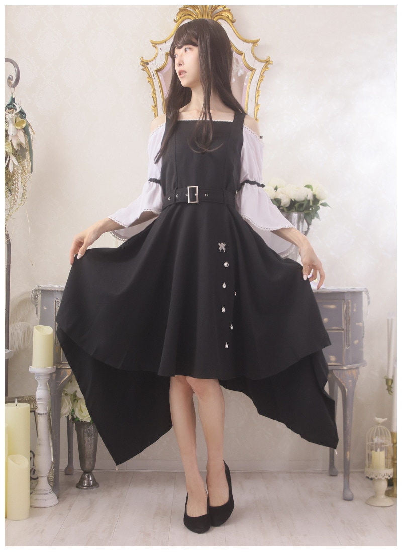 全部選べる福袋対象商品》【最短即日出荷】スクエアドレープの上品蝶々