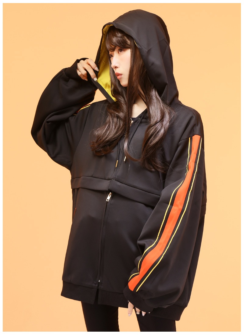 コラボ 久遠なつめ 2wayジップパーカー ｜ Favorite