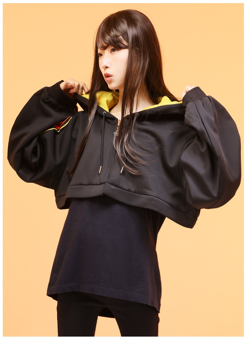 コラボ 久遠なつめ 2wayジップパーカー ｜ Favorite