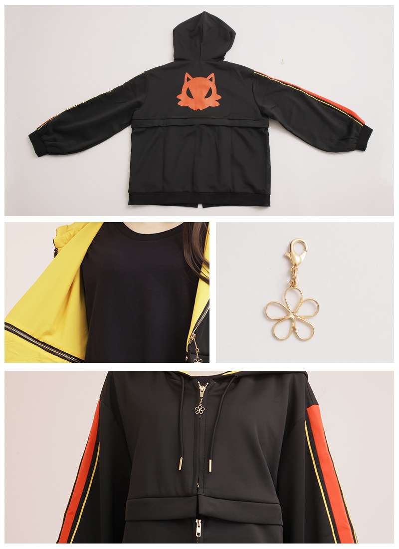 コラボ 久遠なつめ 2wayジップパーカー ｜ Favorite