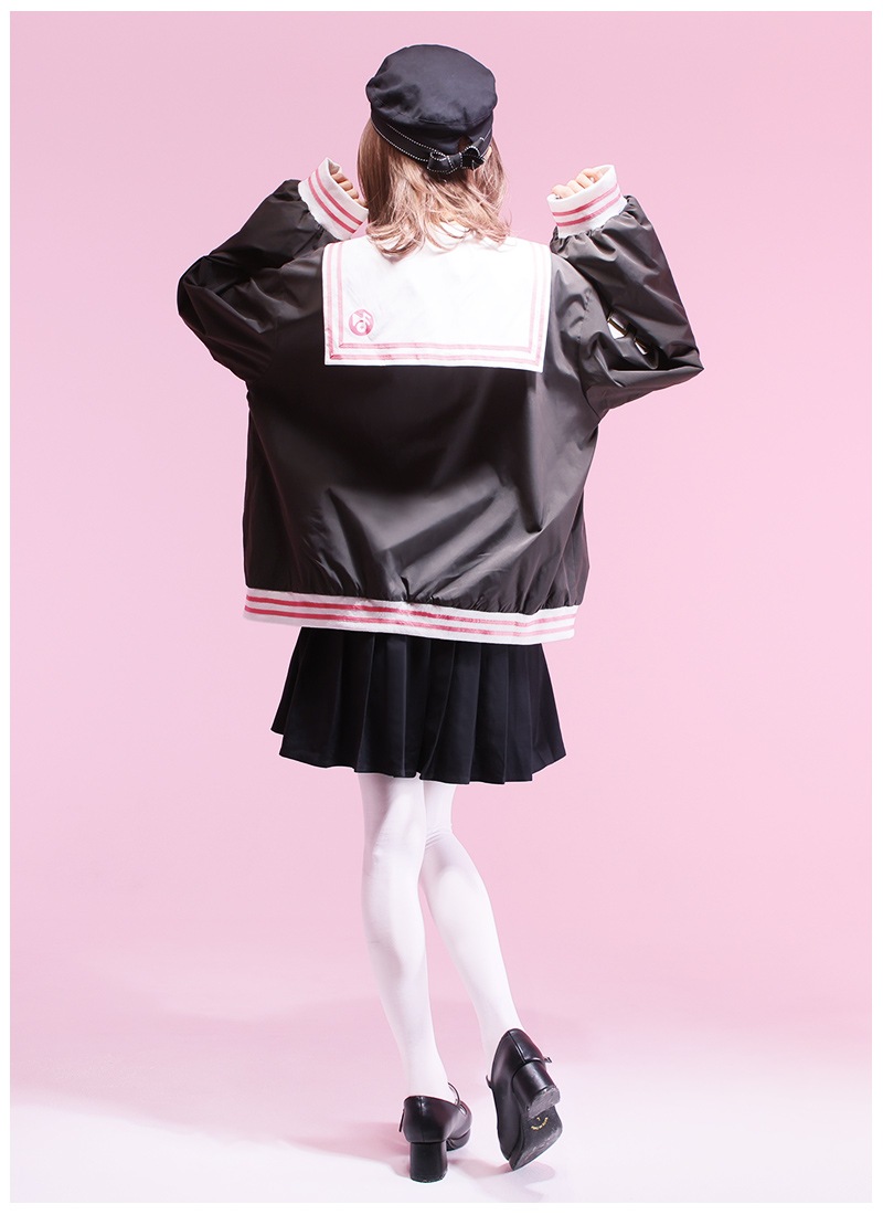 小夜/SAYOさんコラボ 小夜のセーラー襟付きブルゾン｜ Favorite