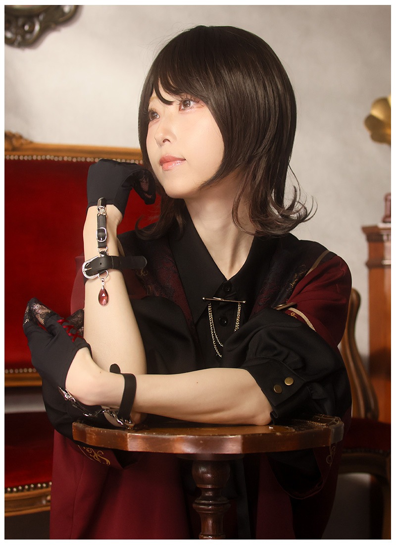 ISABEL CANOVAS フランスヴィンテージ 刺繍レザー手袋&ベルトセット