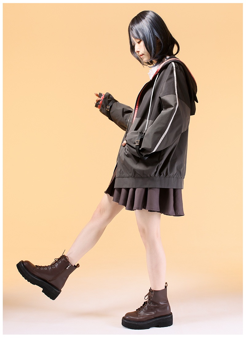 izna popup パーカー　フーディ　フード　限定　特典 サラン　トレカのみ 兔兔ちゃんさんコラボ ″誰都可以可愛″連帽T ｜ Favorite