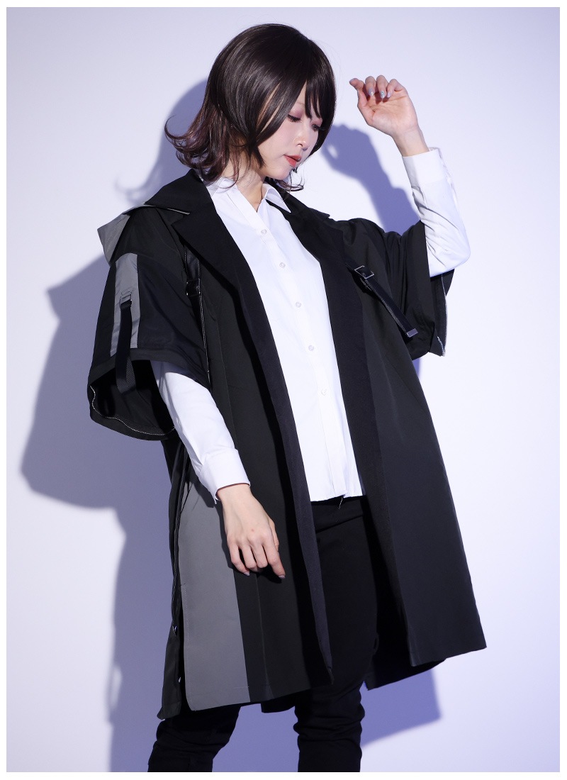 最短即日出荷】ジャケット ロングジャケット コート テックウェア