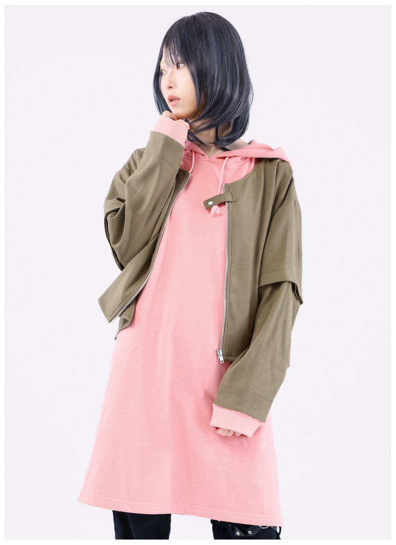 izna popup パーカー　フーディ　フード　限定　特典 サラン　トレカのみ izna popup パーカー フーディ フード 限定 特典 サラン トレカ