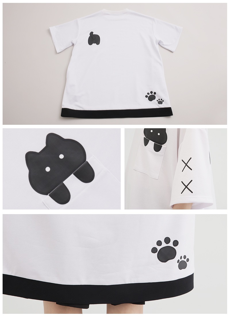 ゆるっとひょっこり猫Tシャツ ｜ Favoriteオリジナル