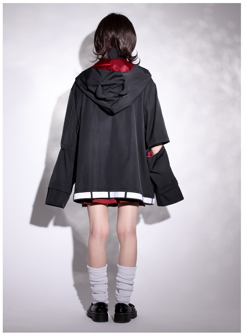 ヒデヒデ BEN DAVIS（ベンデイビス）】DEPARTMENT FADED ZIP HOODIE