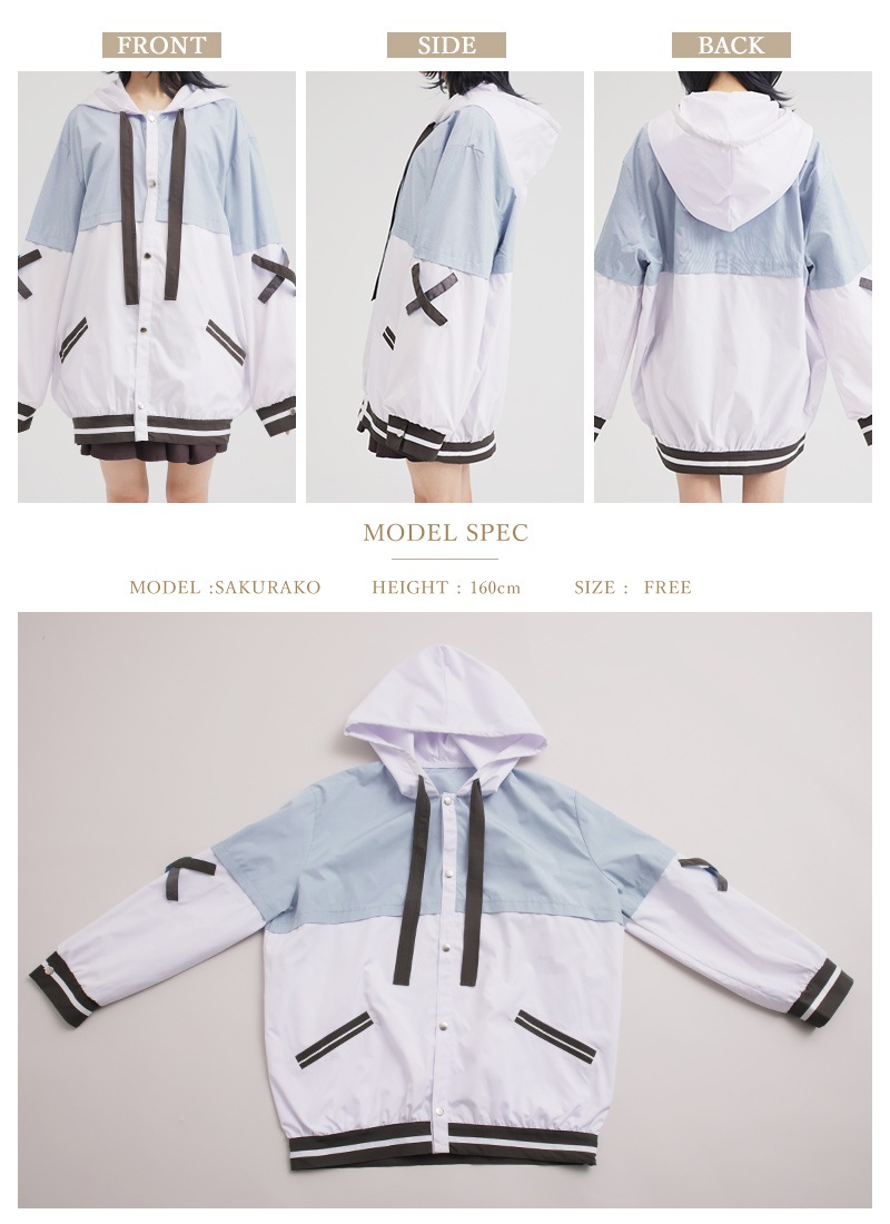 宮舞モカさんコラボ 衣装再現マウンテンパーカー｜ Favorite
