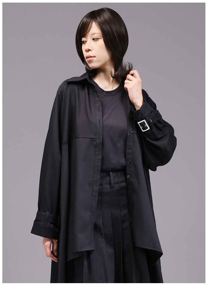 魔法陣プリントフィッシュテールロングシャツ ｜ Favoriteオリジナル