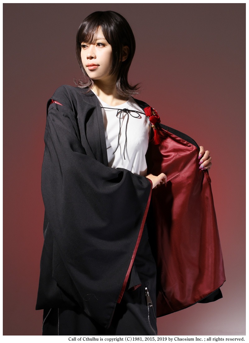 マツワーク商店さんご依頼品☆ つきのわむくさんコラボ あトの祀リモチーフ羽織 ｜ Favorite